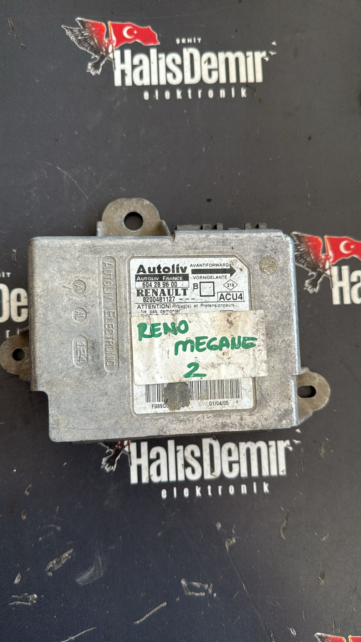 Renault Megane 2 Airbag Beyni 8200481127 604289600