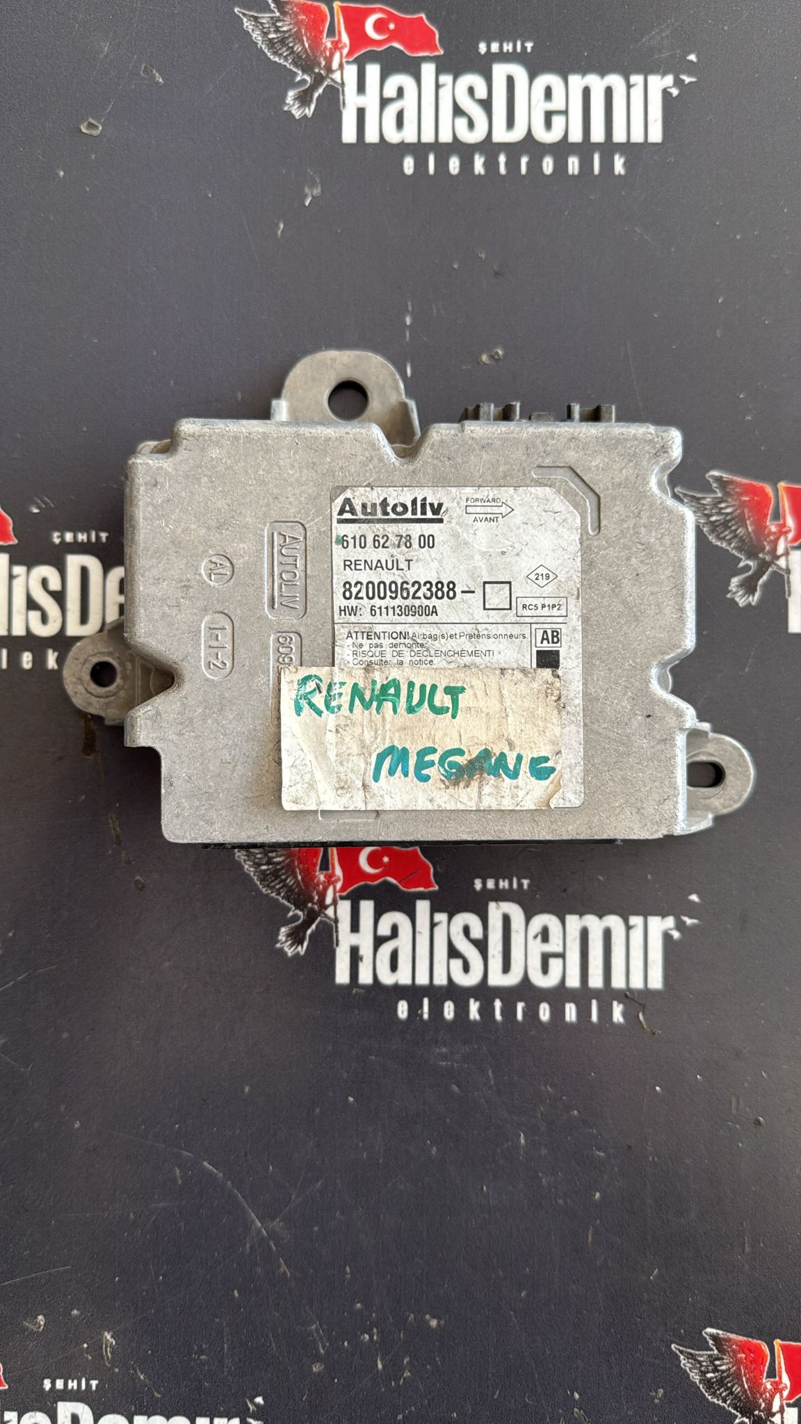 Renault Megane 2 Airbag Beyni 8200962388 610627800