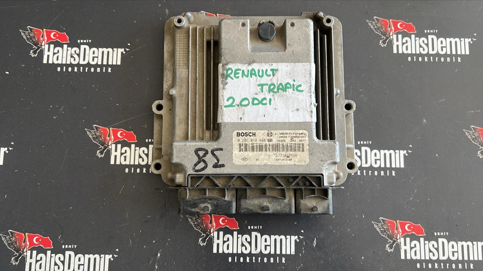 Renault Trafic Vivaro 2.0DCI 237103316R 0281019840 EDC17C42 ECU