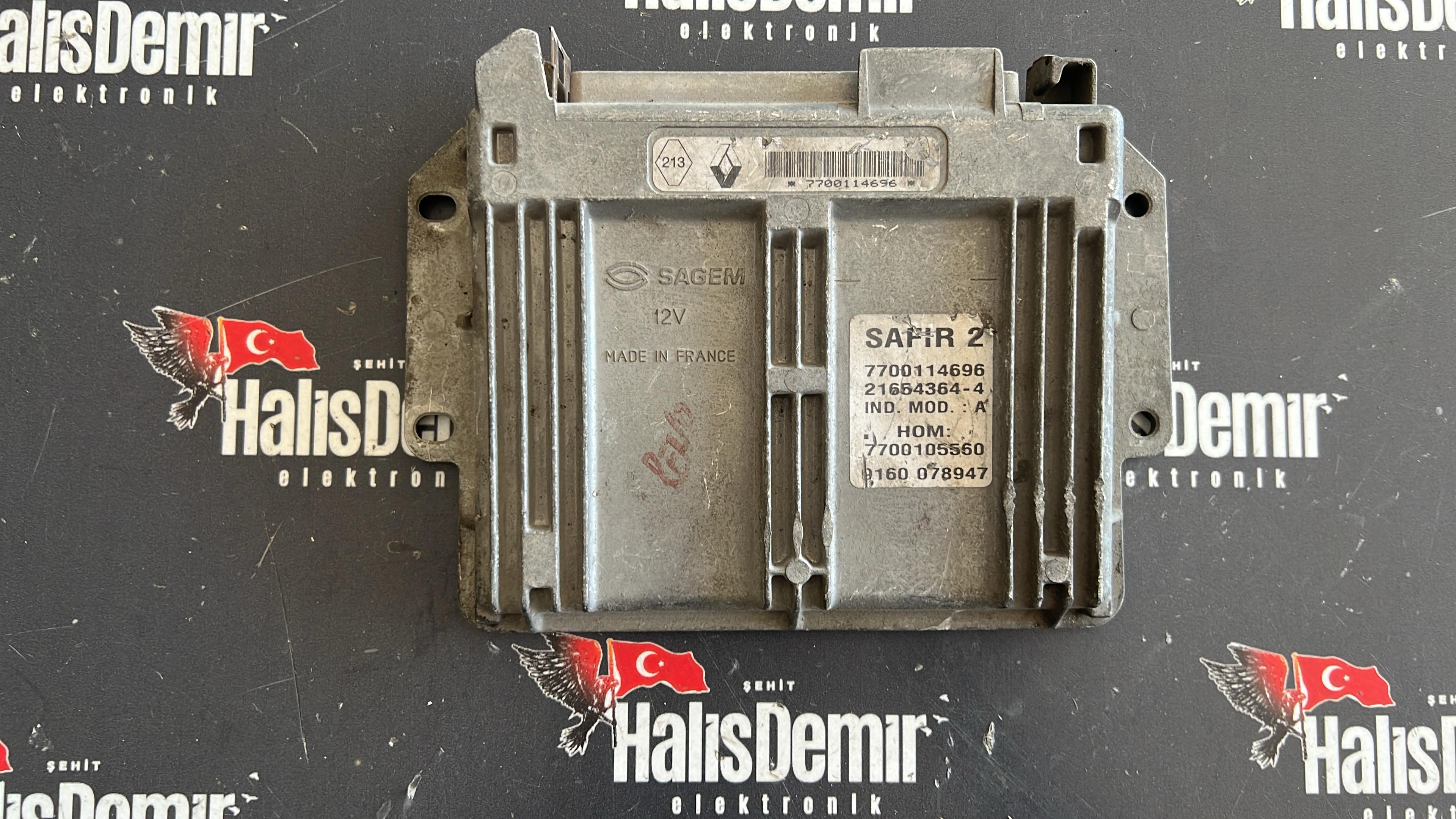 Renault Twingo 1.2 Motor Beyni 7700114696 7700105560 21654364-4