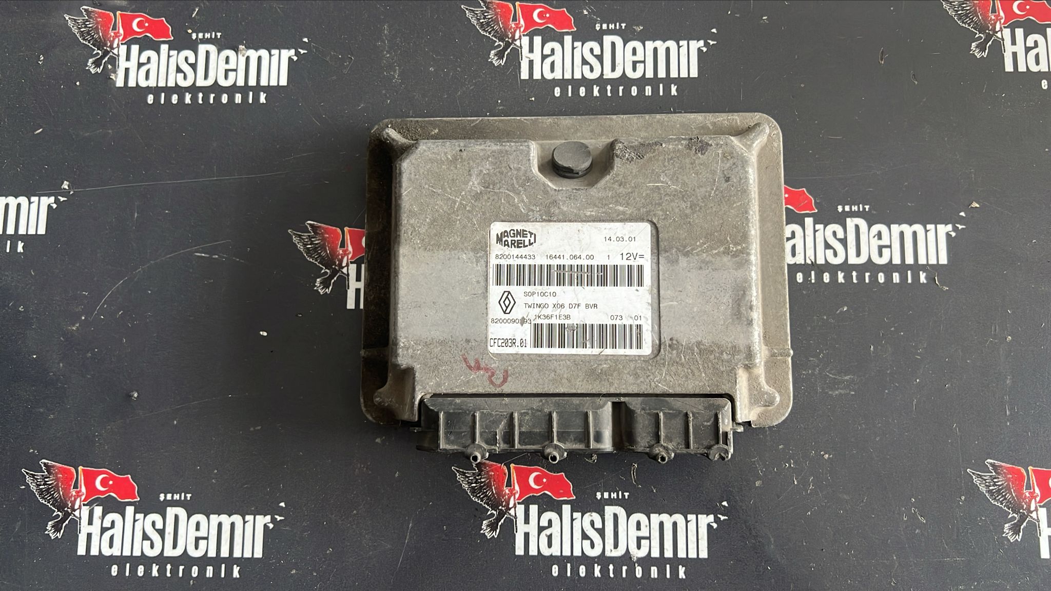 Renault Twingo 1.2 Otomatik Şanzıman Beyni CFC203R.01 8200144433 8200090293 16441.064.00 S0P10C10