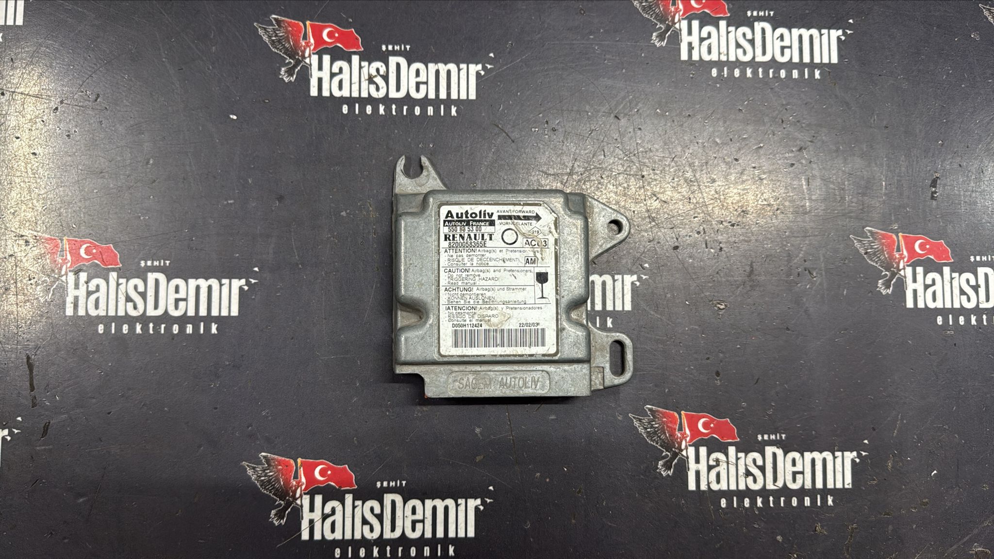 Renault Twingo Airbag Beyni 8200058365E 550885300