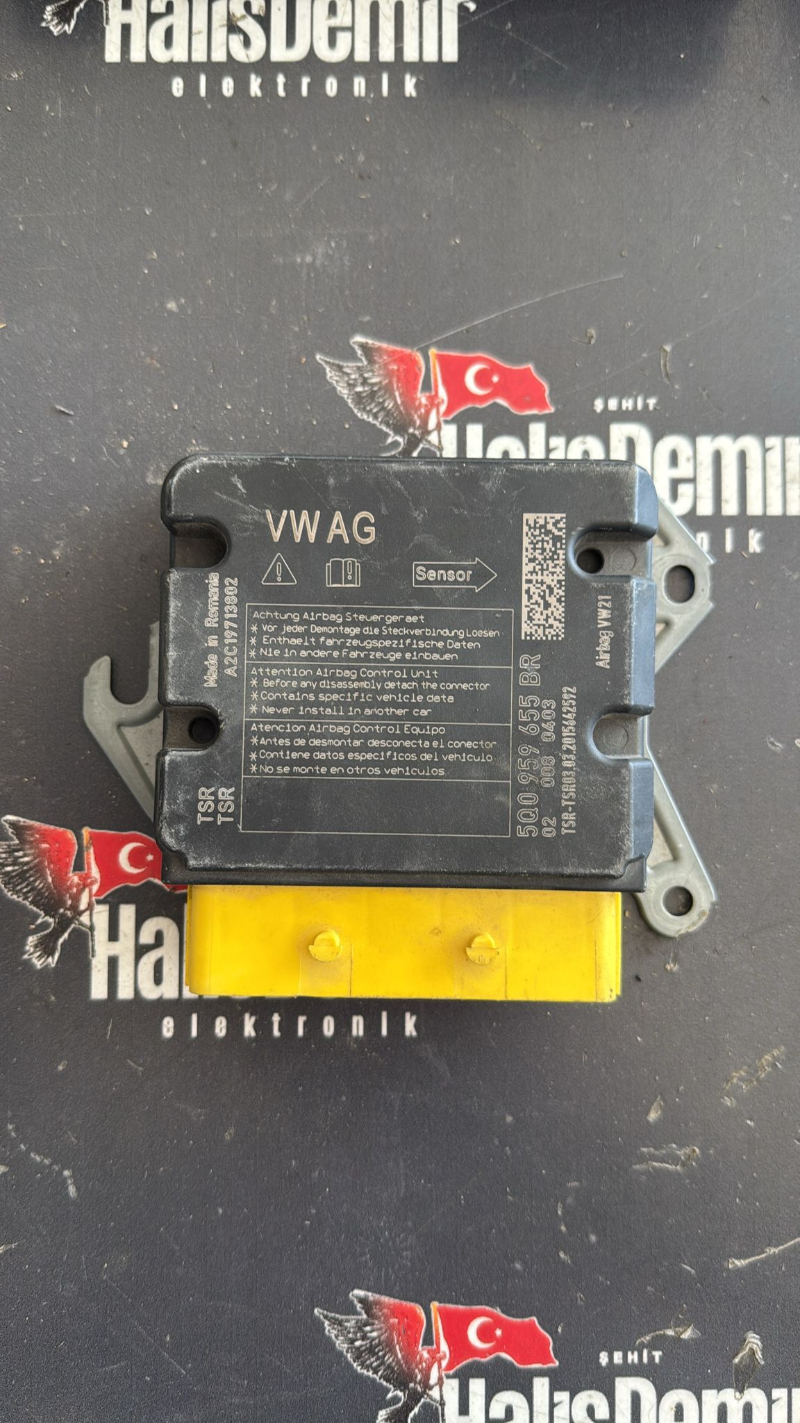 SKODA SUPERB AIRBAG BEYNİ 5Q0959655BR