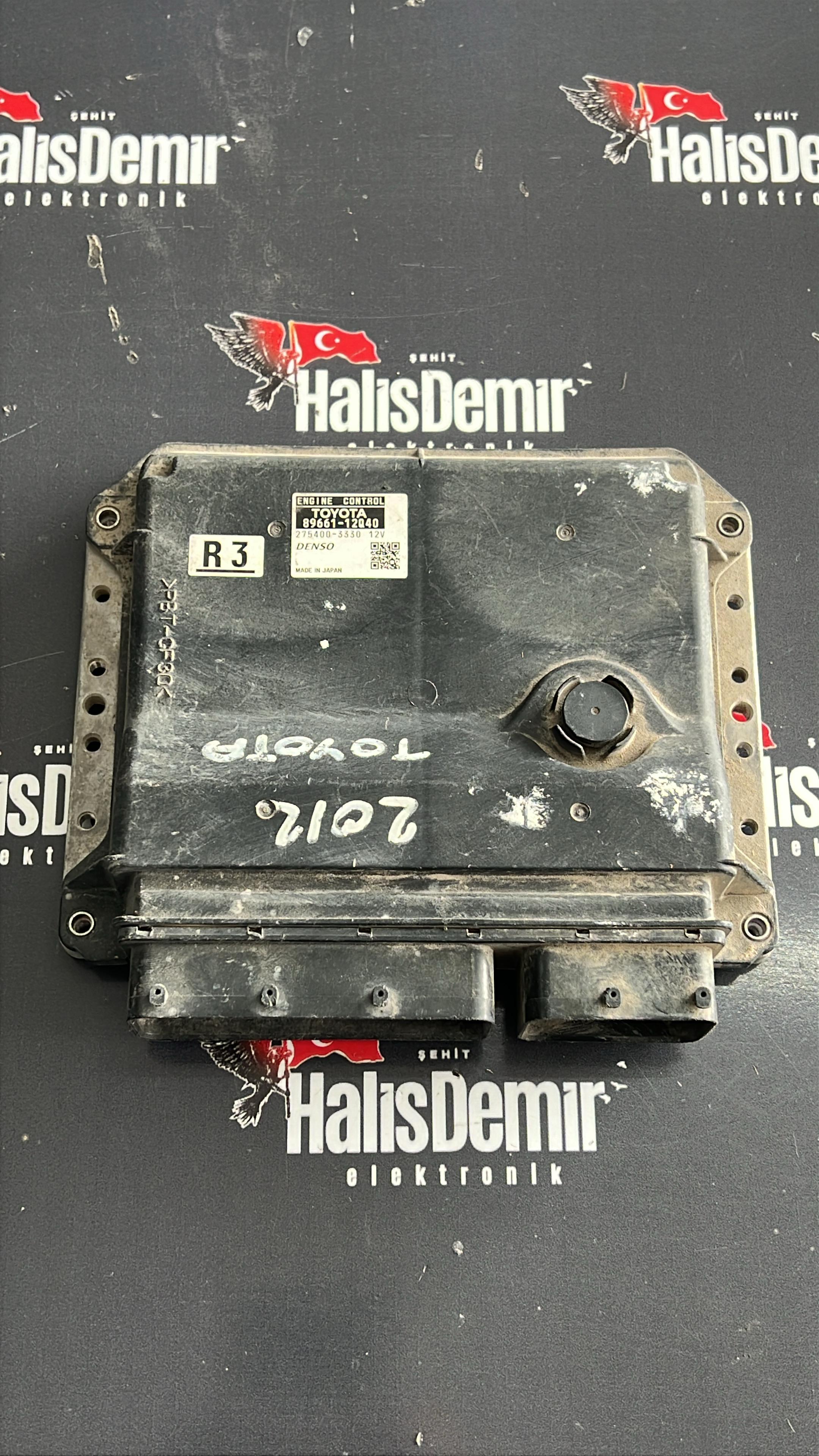 TOYOTA COROLLA 2012 ÇIKMA MOTOR BEYİNİ 2011-2013 89661-12Q40