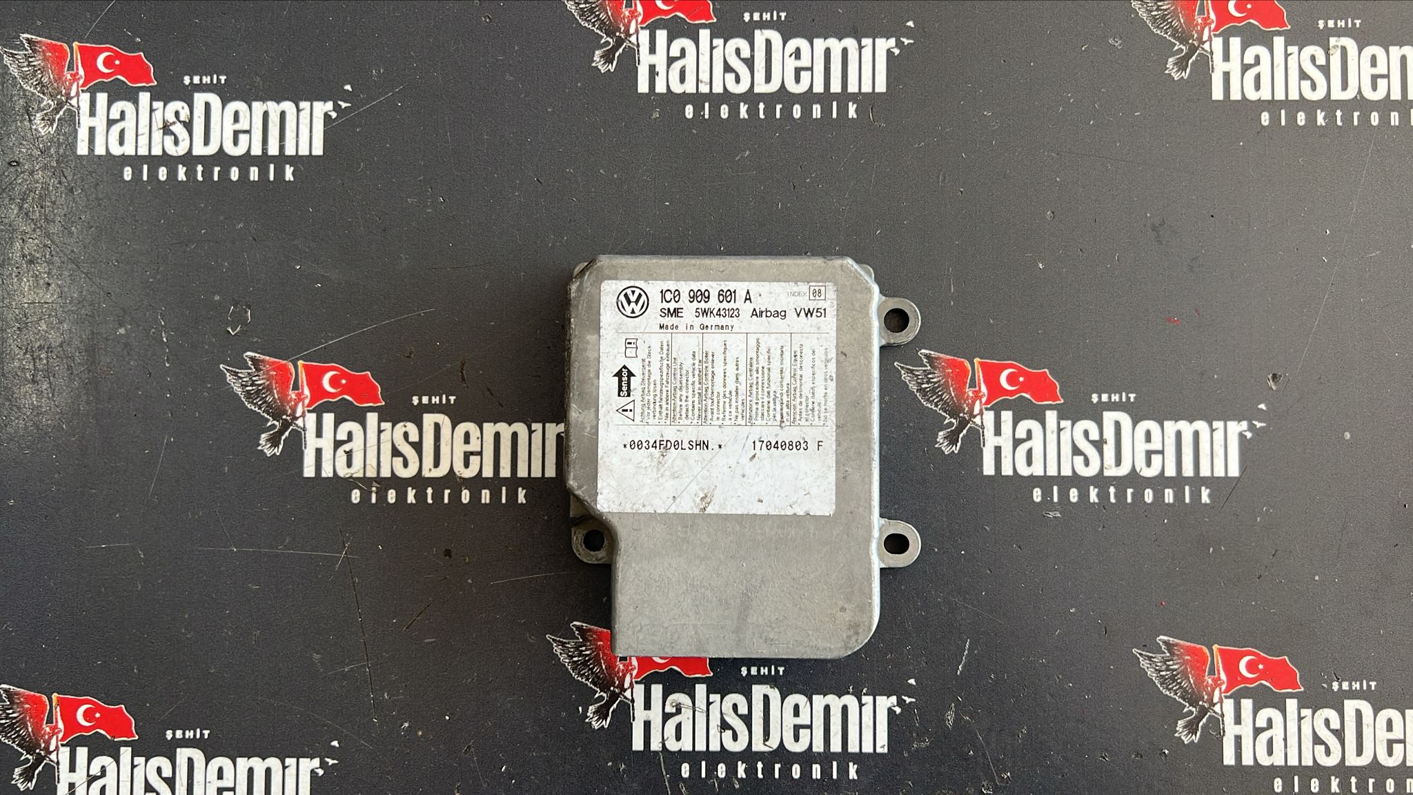 VOLKSWAGEN PASSAT 2000-2005 AİRBAG BEYNİ 1C0909601A