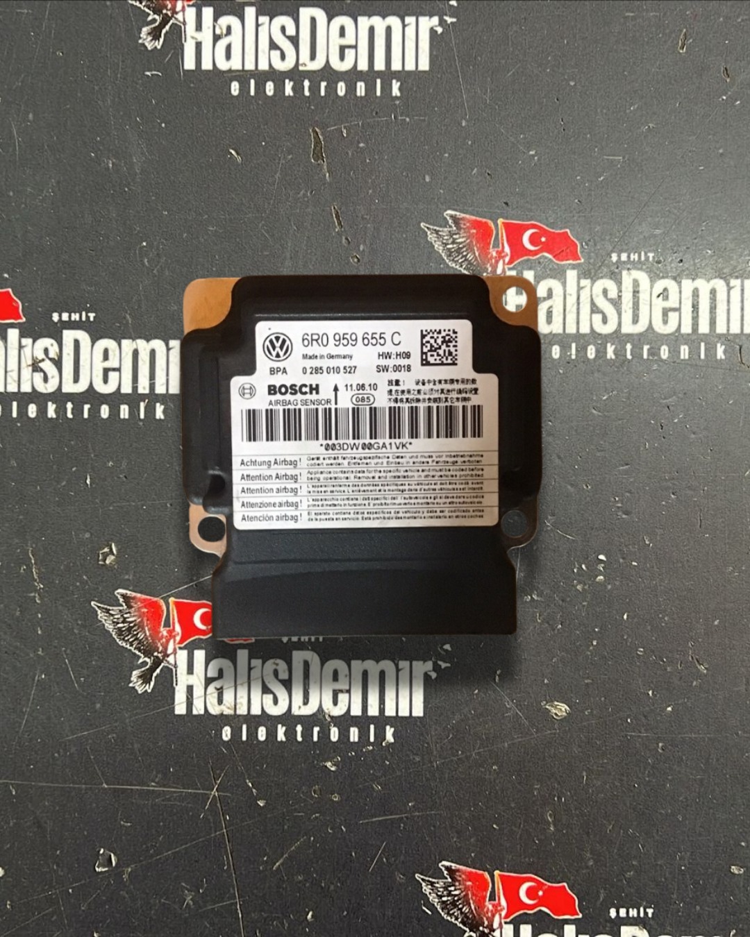 VOLKSWAGEN POLO SEAT IBIZA AİRBAG BEYNİ 6R0959655C