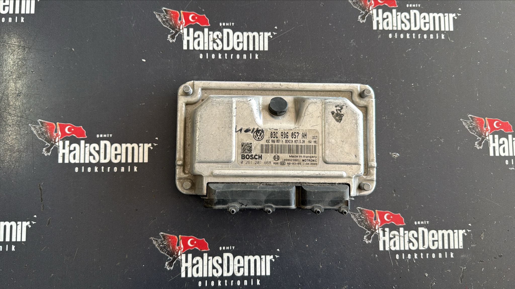 VOLKSWAGEN POLO SEAT IBIZZA 1.6 MOTOR BEYNİ 03C906057AH