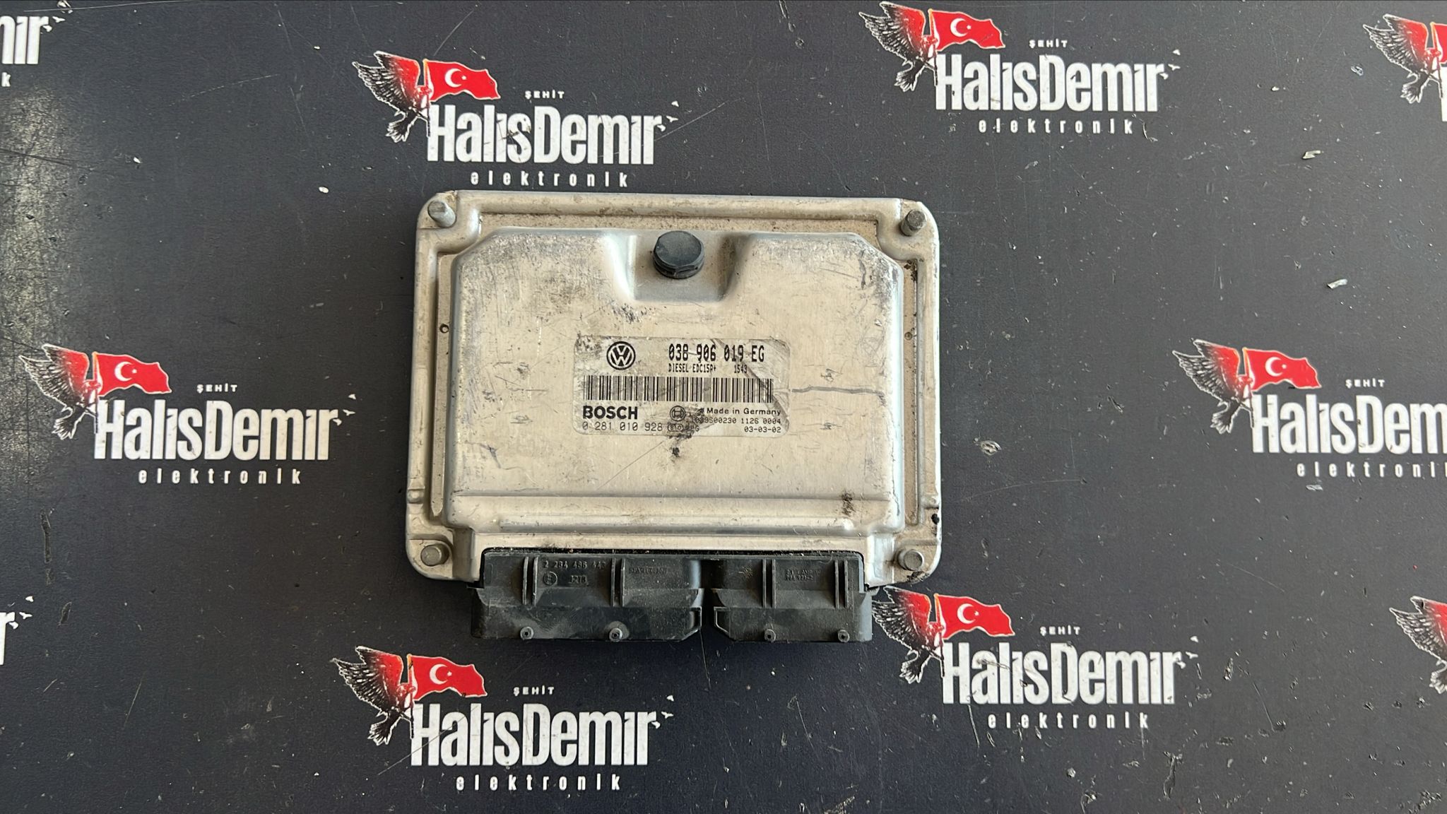 VOLKSWAGEN SEAT 1.9 MOTOR BEYNİ 038906018EG