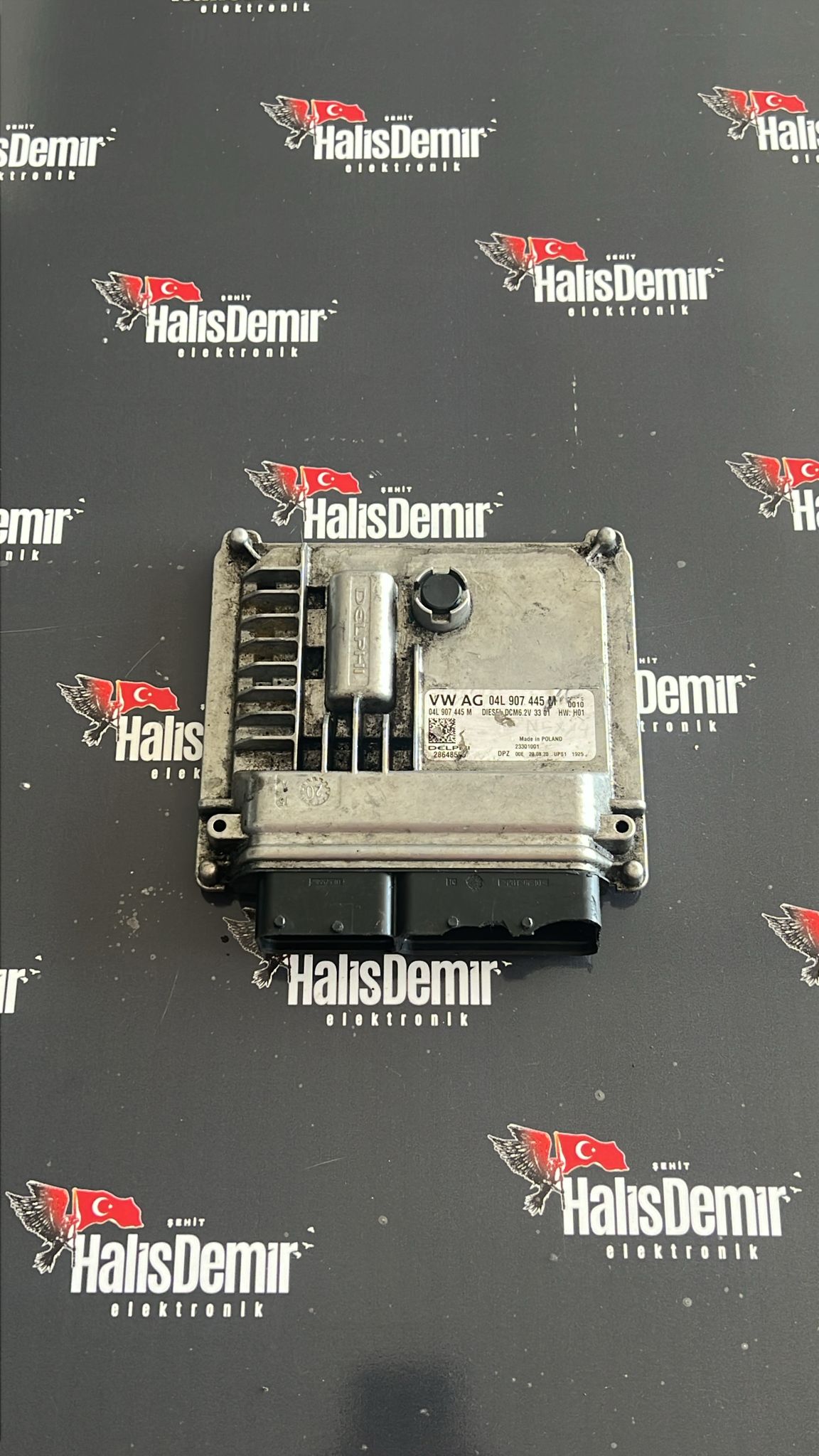 VOLKSWAGEN TRANSPORTER CIKMA MOTOR BEYNI 04L907445M