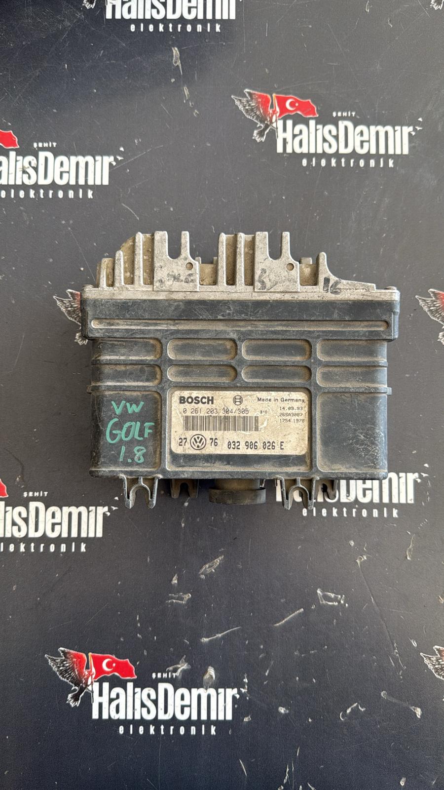 VW Golf Vento 1.8 Çıkma Motor Beyni 032906026E 0261203304/305