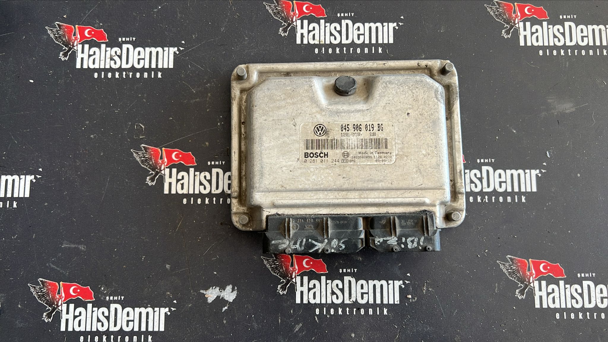 VW SEAT SKODA POLO IBIZA CORDOBA FABİA MOTOR BEYNİ 0281011244 045906019BG