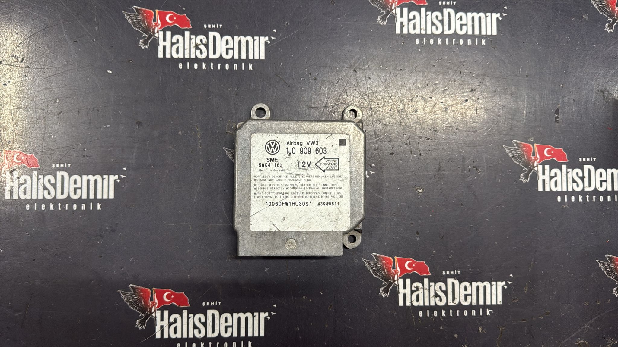 Volkswagen Golf Seat Ibiza Airbag Beyni 1J0909603 1J0 909 603