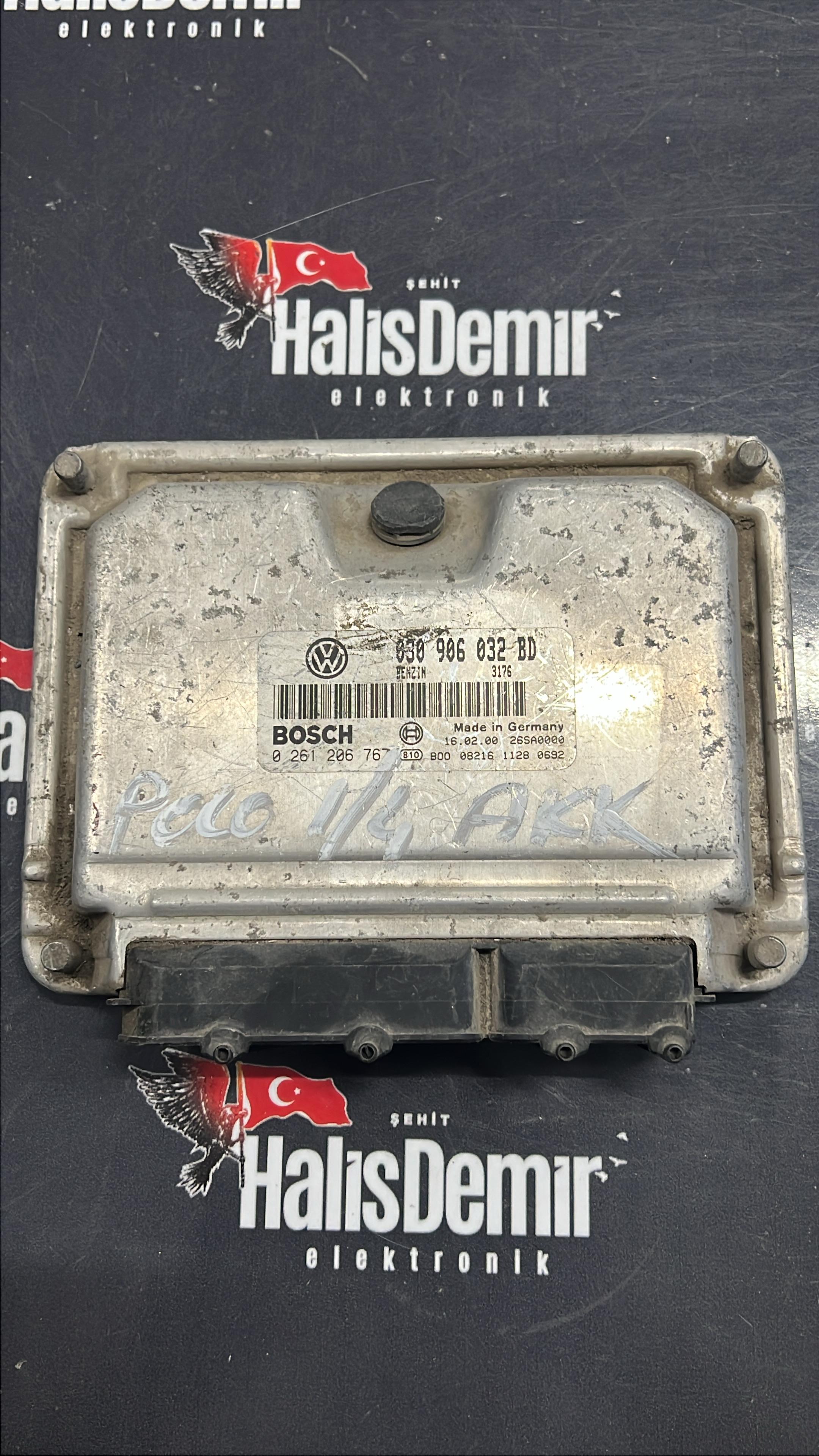 Volkswagen Polo 1.4 Motor Beyni 0261206767 030906032BD