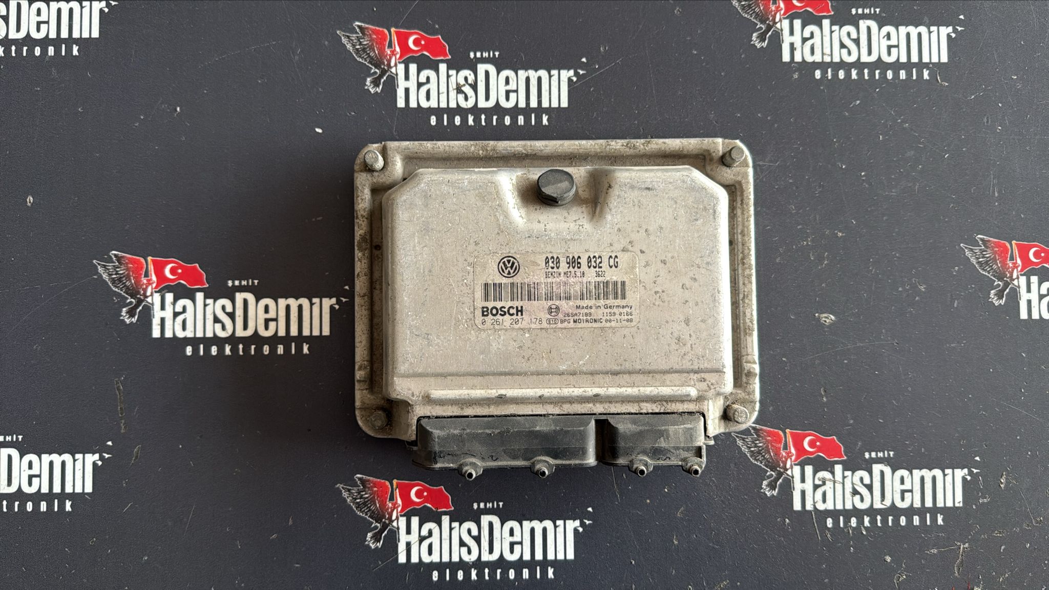 Volkswagen Polo 1.4 Motor Beyni 030906032CG 0261207178 ME7.5.10