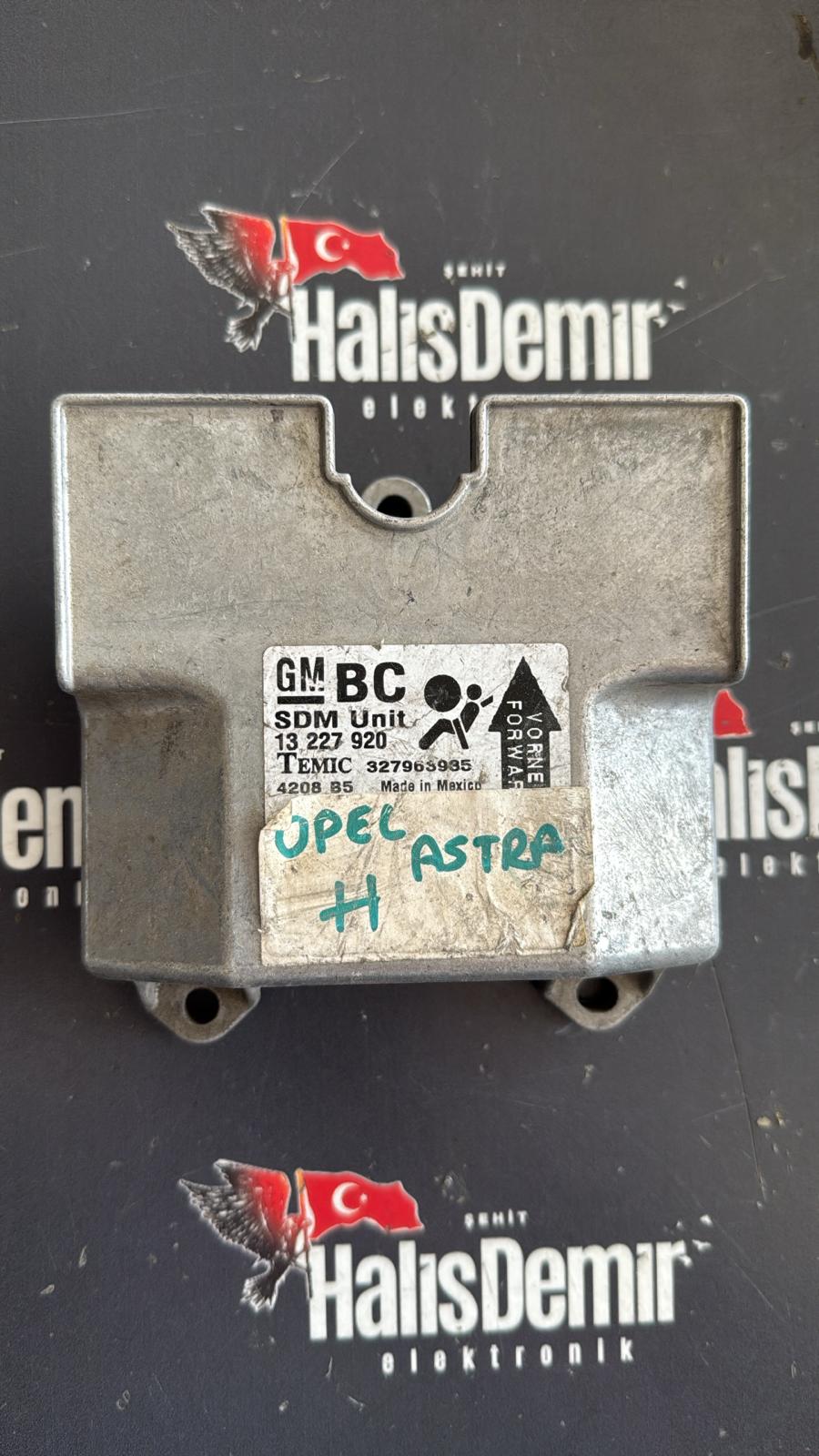 13227920 327963935 OPEL ASTRA AİRBAG BEYNİ