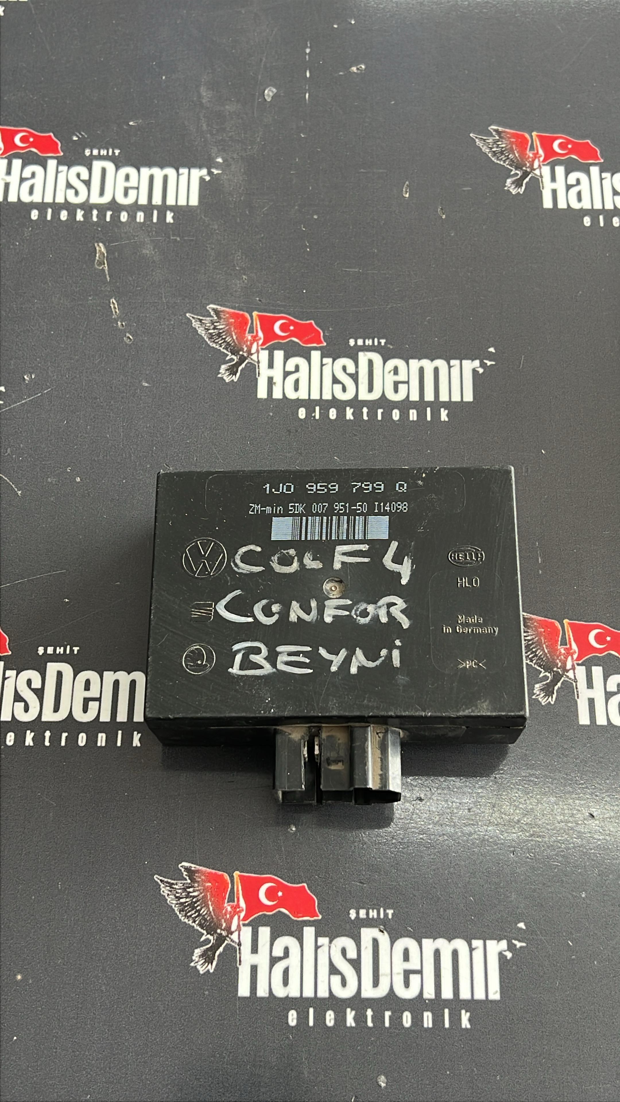 1J0959799Q VW SEAT SKODA MERKEZİ KONFOR BEYNİ