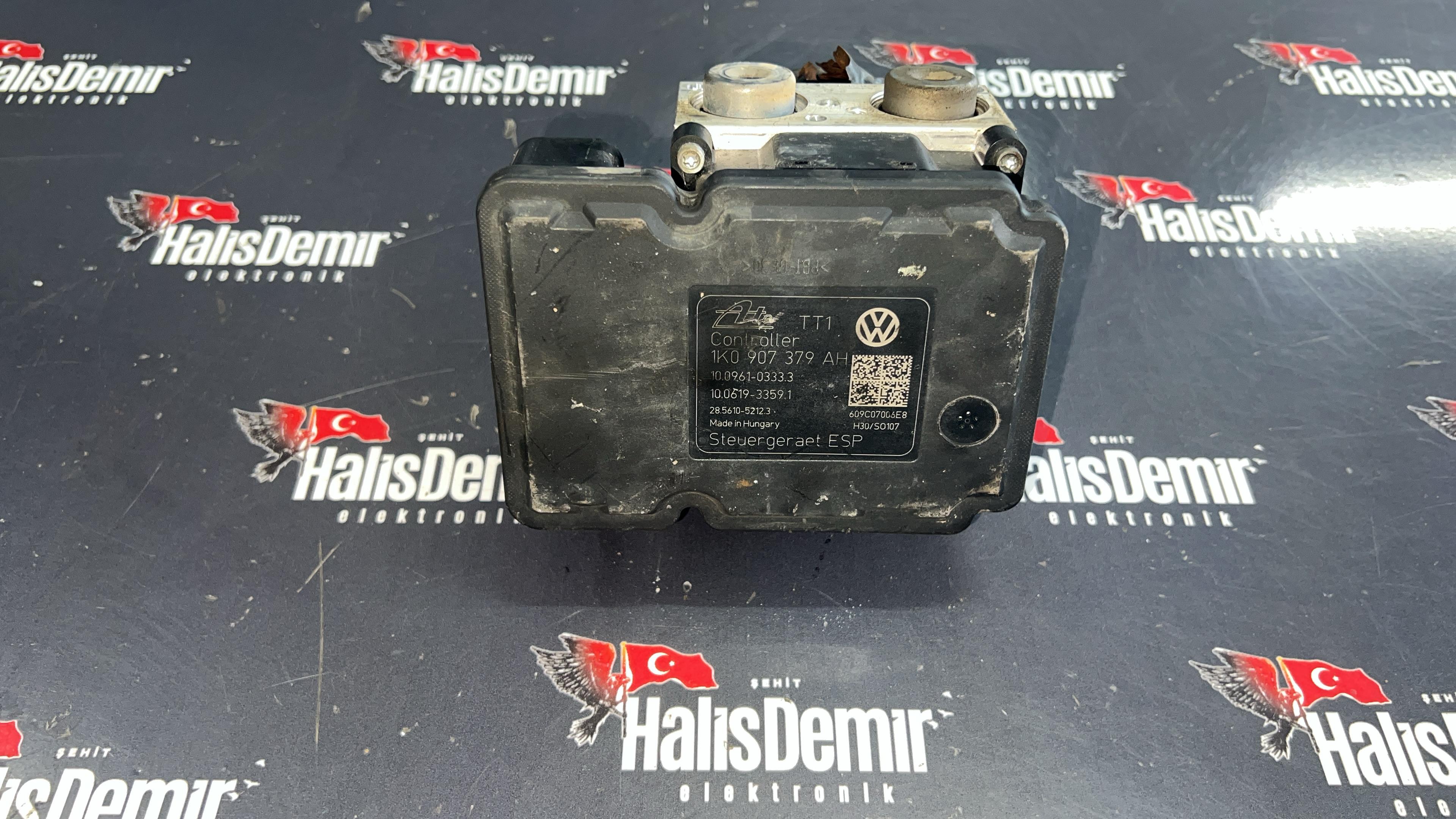 1K0907379AH 1K0907379AJ VOLKSWAGEN GOLF AUDİ A3 ABS BEYNİ