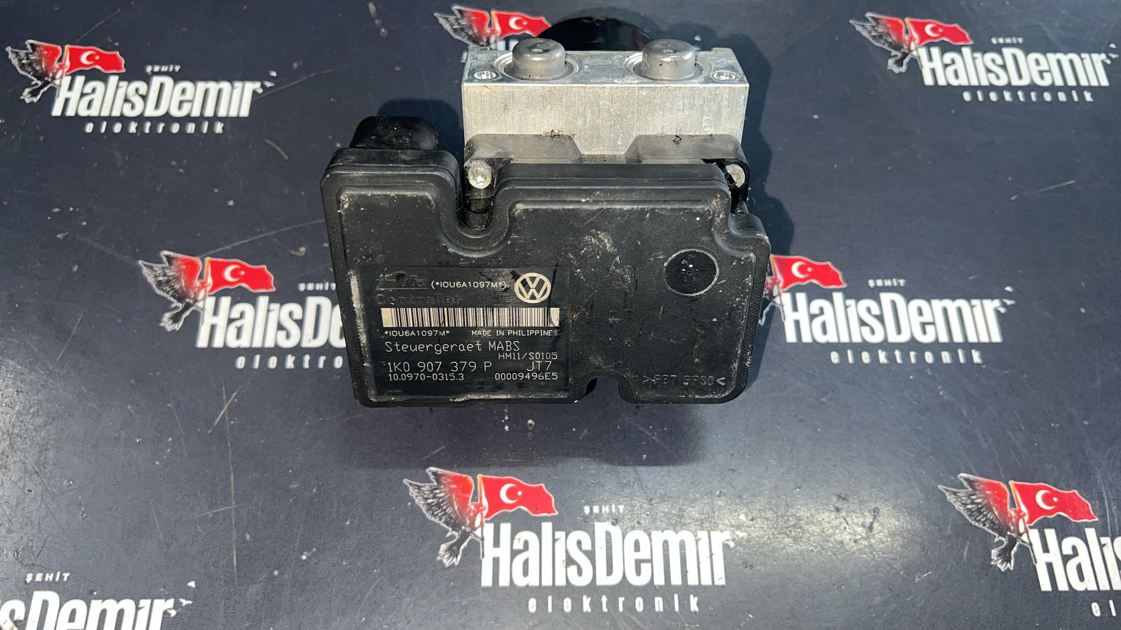 1K0907379P VOLKWAGEN CADDY ABS BEYİNİ 1K0614117H