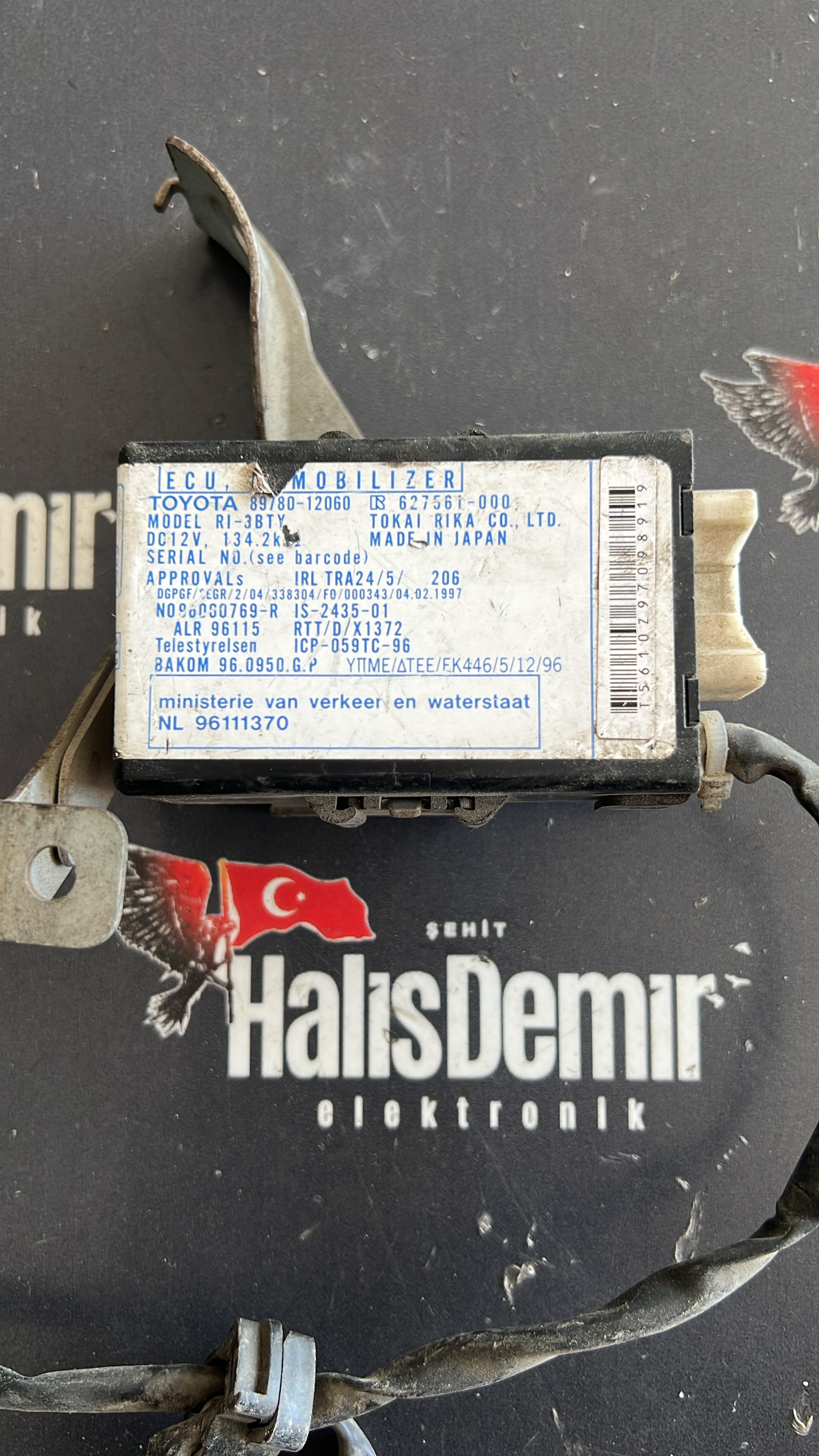 89780-12060 TOYOTA COROLLA İMMOBİLİZER CONTROL ÜNİTESİ