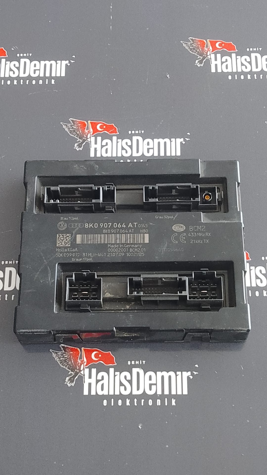 Audi A4/A5/Q5 8K0907064AT Orijinal BCM Merkezi Kontrol Ünitesi