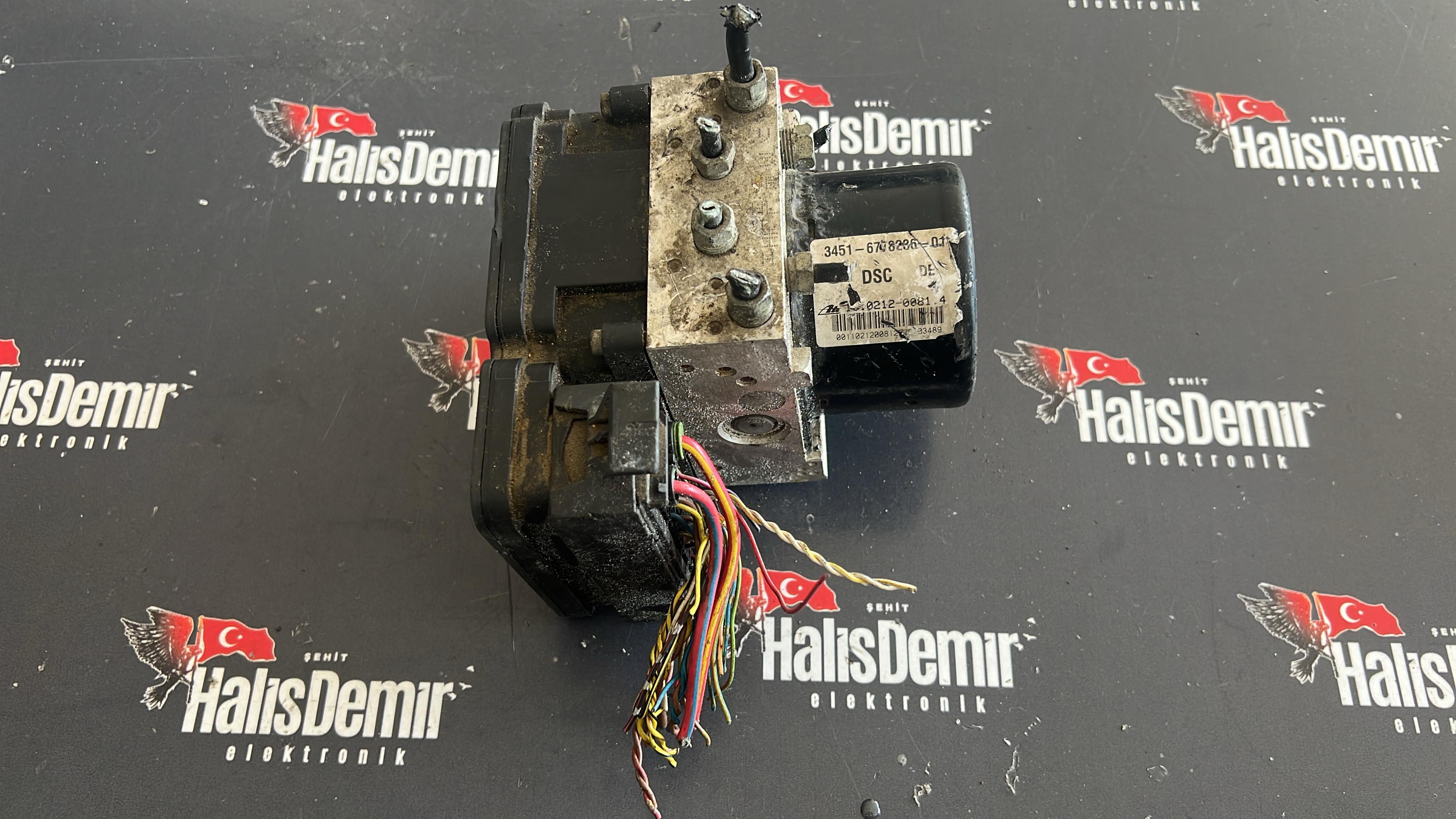 BMW 3 SERİSİ E92 ABS Beyni 10.0961-0838.3 10.0613-3414.1 10.0212-0081.4