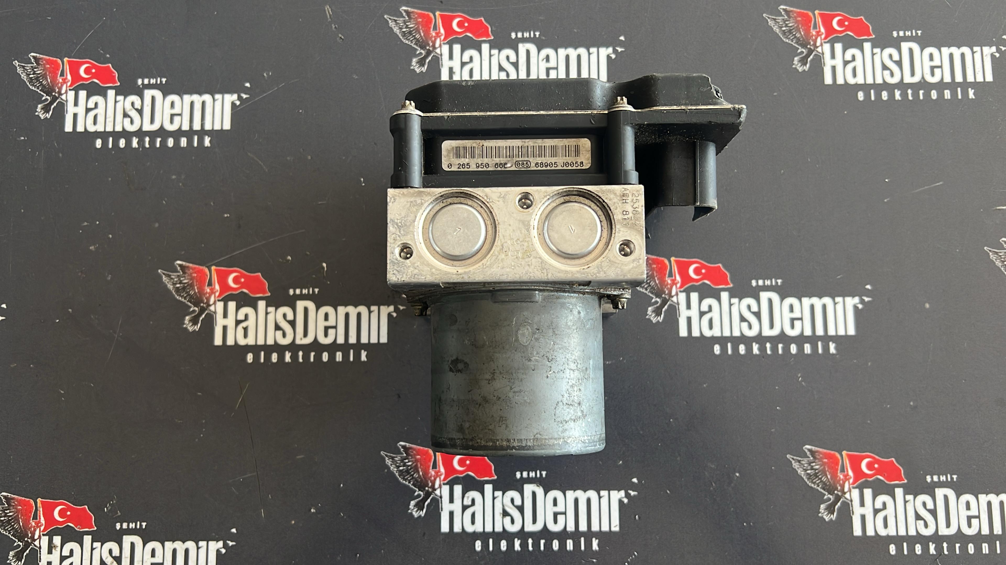 BMW E60 ABS BEYNİ 0265950666 3451 6777797-01 0265236020