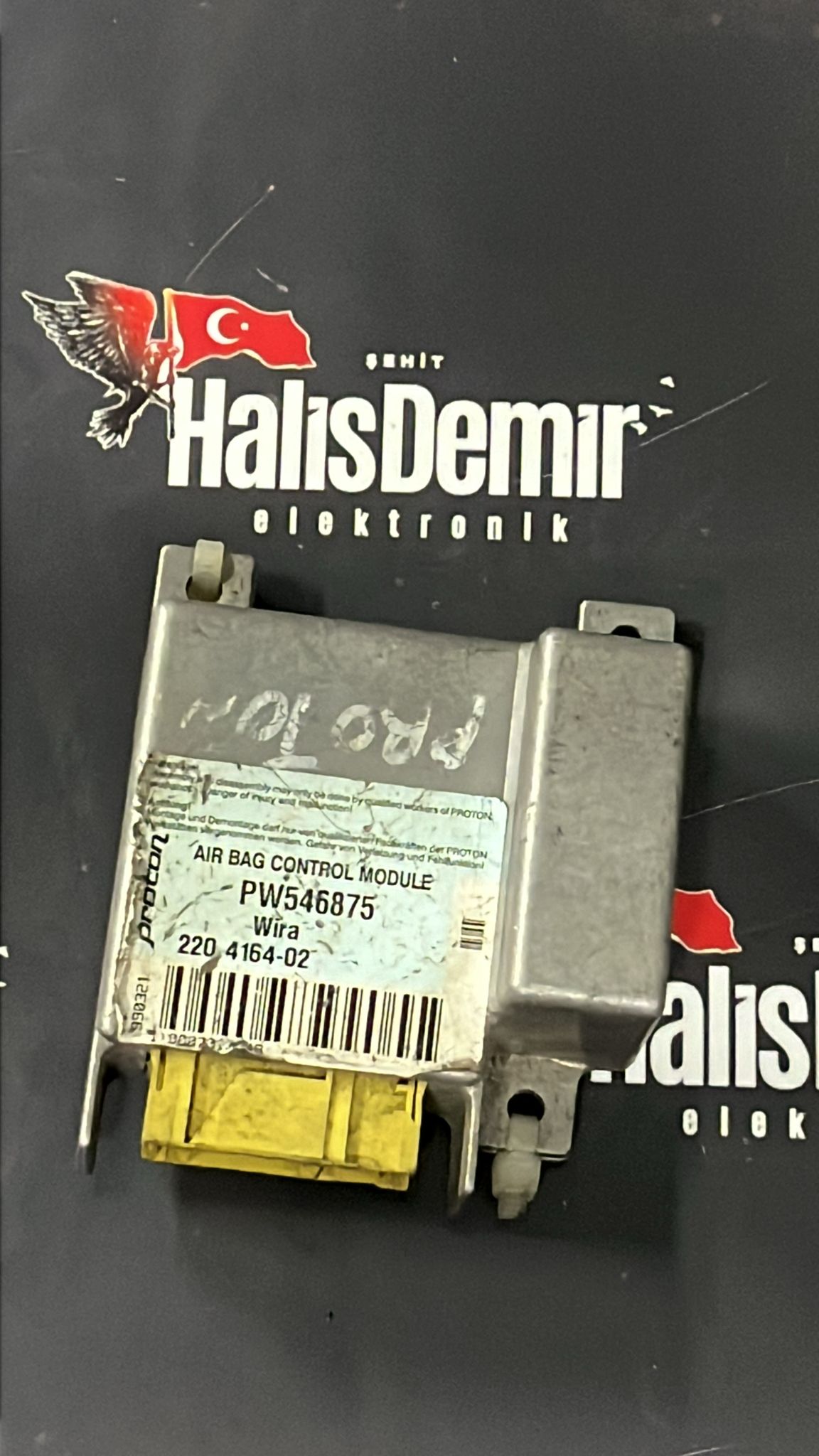 ECU AIRBAG PROTON WIRA 2001 / MODULE PW546875 #207