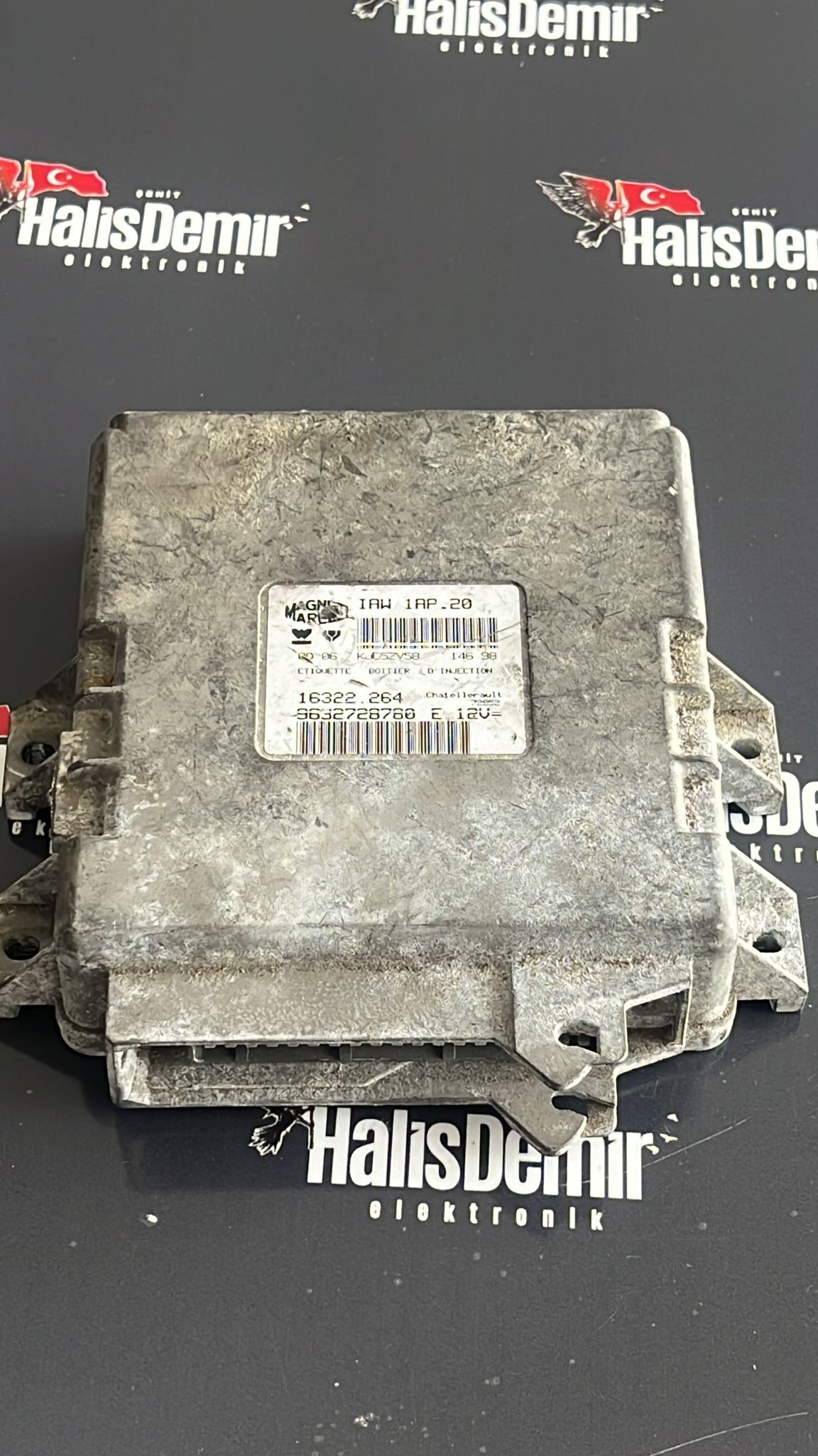 ECU MOTOR KONTROL CİHAZI CITROEN BERLINGO XSARA 1.8 MAGNETI MARELLI IAW 1AP.20, IAW1AP20, 16322.154, 16322154, 9632469380 E