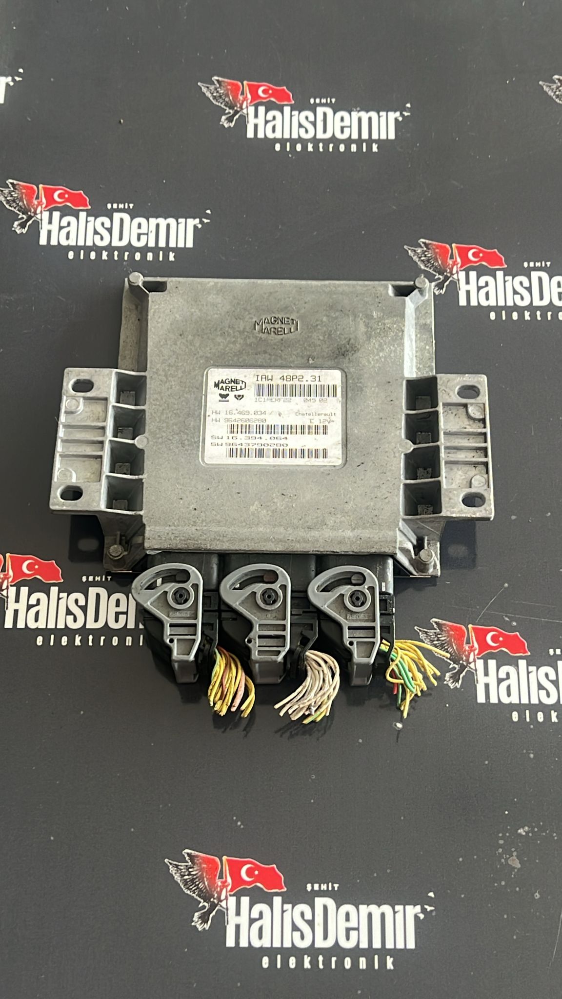 ECU MOTOR KONTROL CİHAZI CITROEN C5 MAGNETI MARELLI IAW 48P2.31, IAW48P231, 16469034, 9642606280, 16394064, 9643790280
