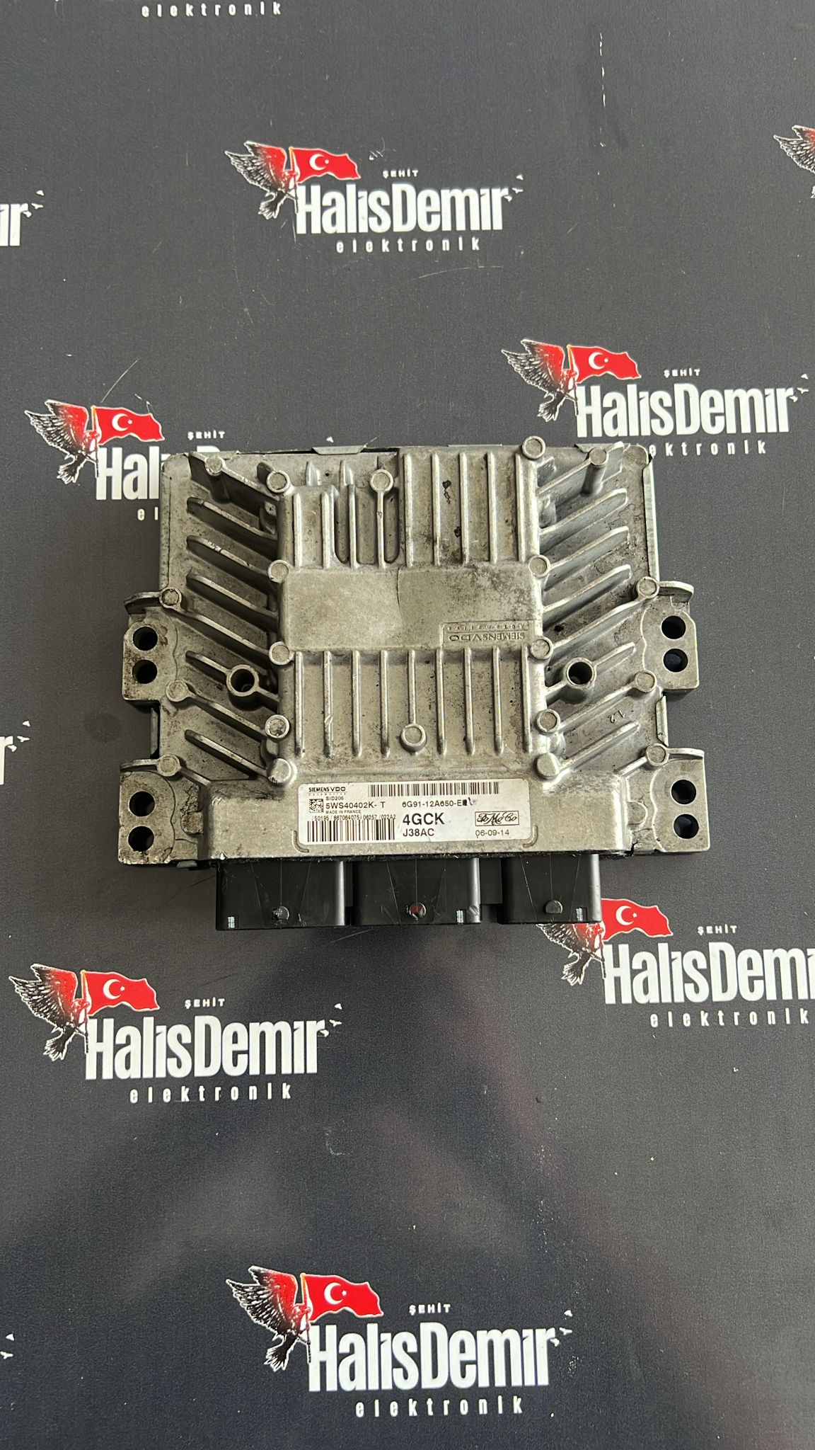 MOTOR ECU KONTROL ÜNİTESİ FORD 5WS40402K-T 6G91-12A650-EK 4GCK