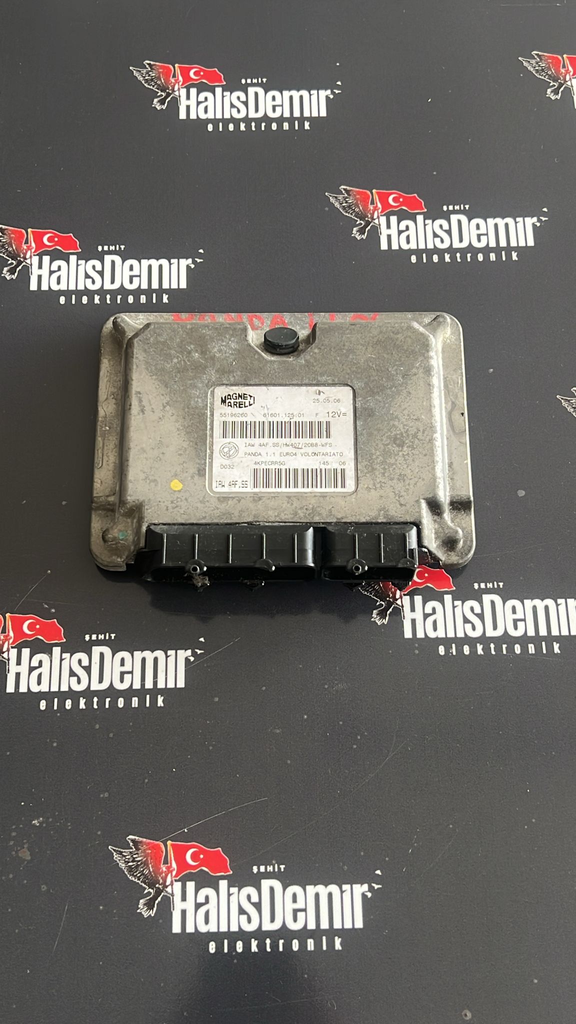 Magneti Marelli 55196260 Alfa Romeo Lancia Fiat Panda 1.1 Euro 4 6160112501 Ecu Fiat Beyin