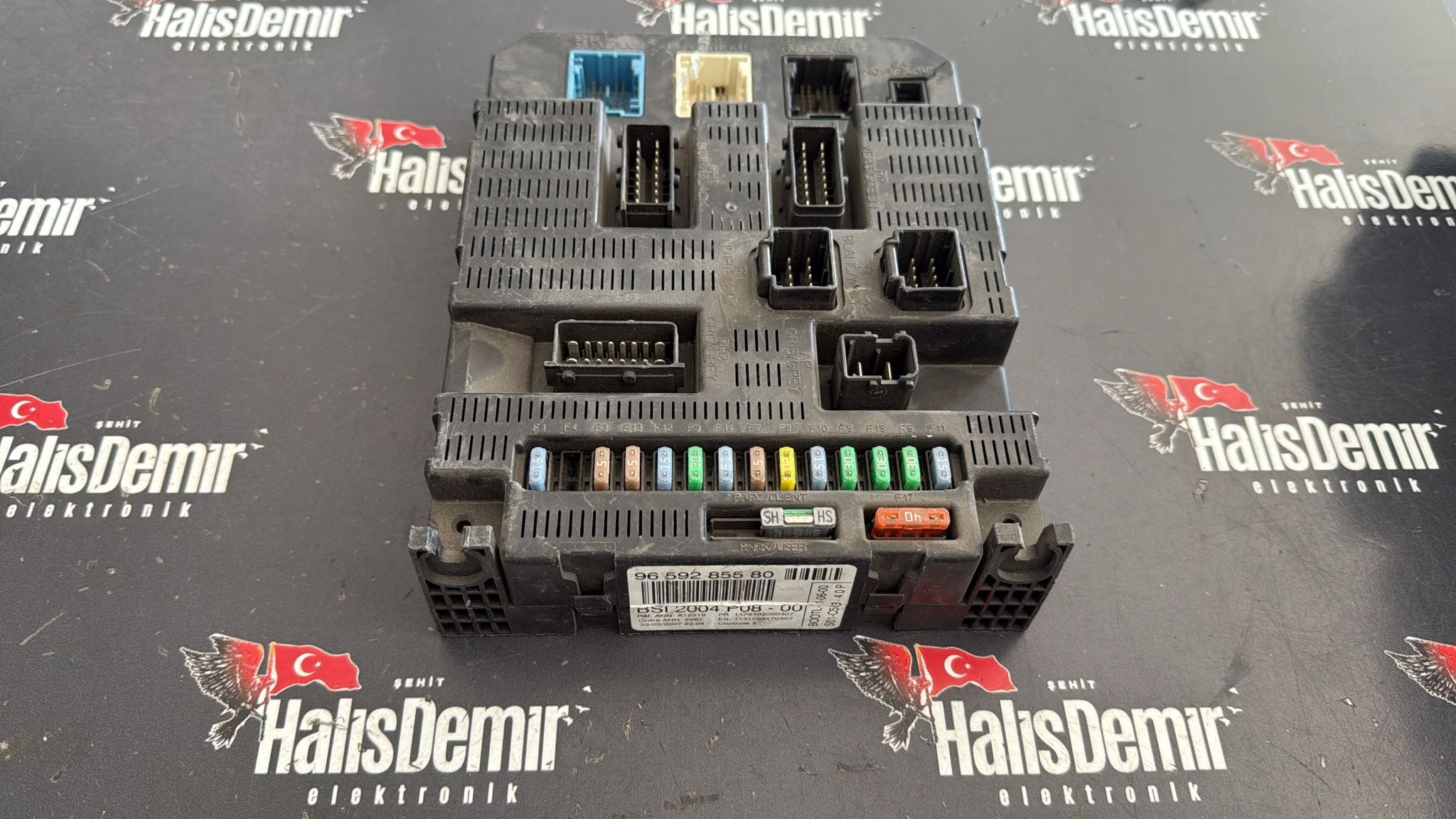 PEUGEOT 207 BSİ BEYNİ 9659285580