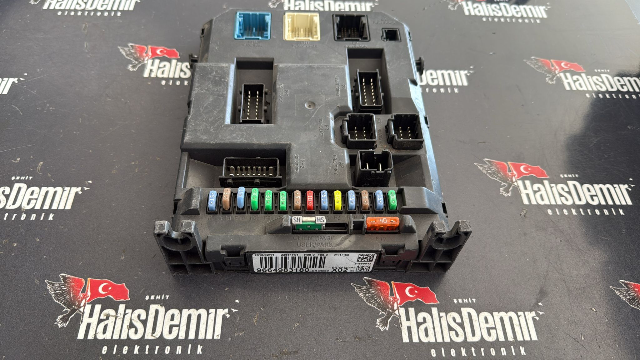 Peugeot 206 C3 BSI Beyni Sigorta Kutusu 9664983180