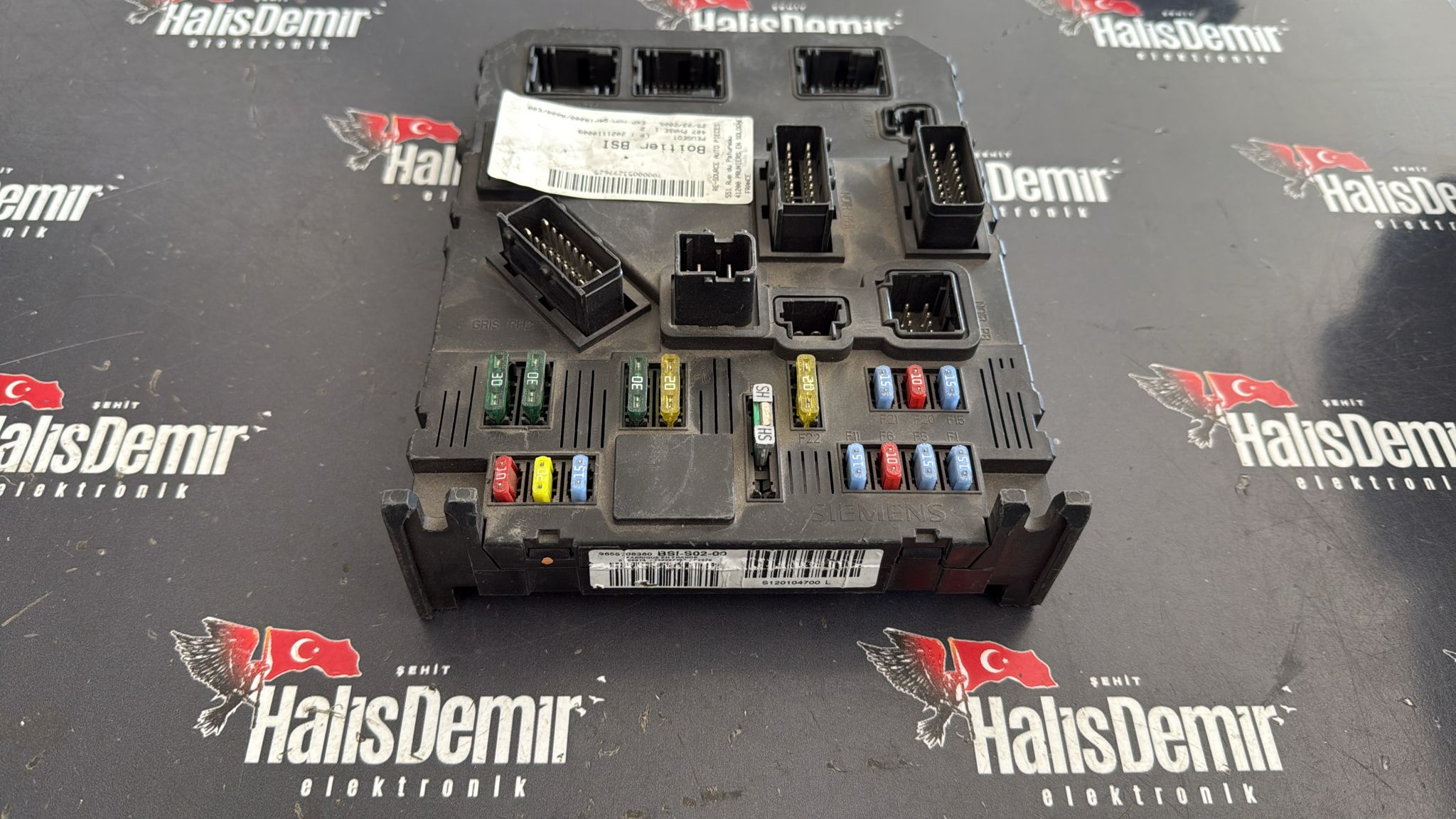 Peugeot 407 Sigorta Body Beyni 9655708380