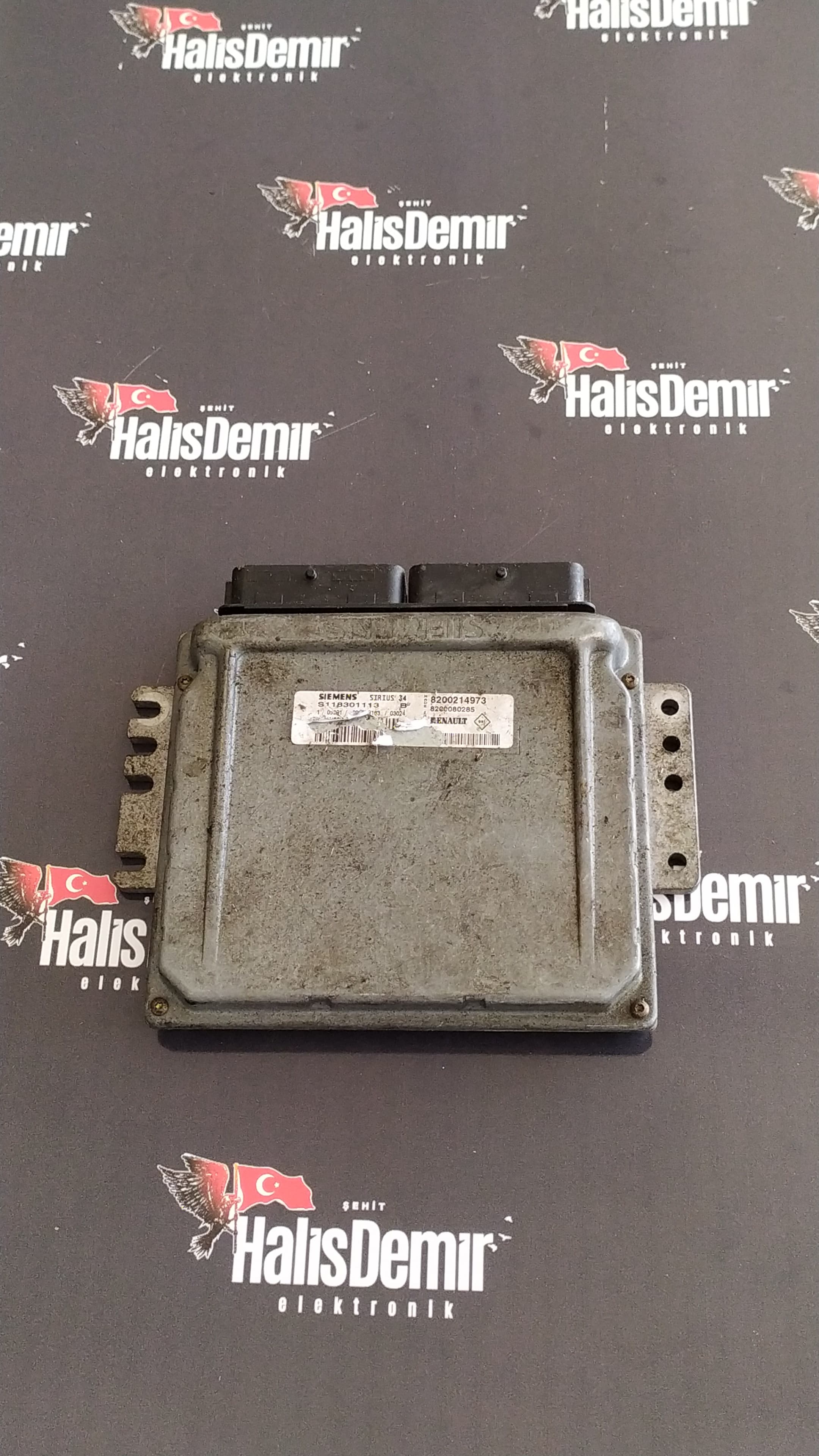 Renault Clio 2 1.4 Motor Beyni S118301113B 8200214973 8200080285 SIRIUS34