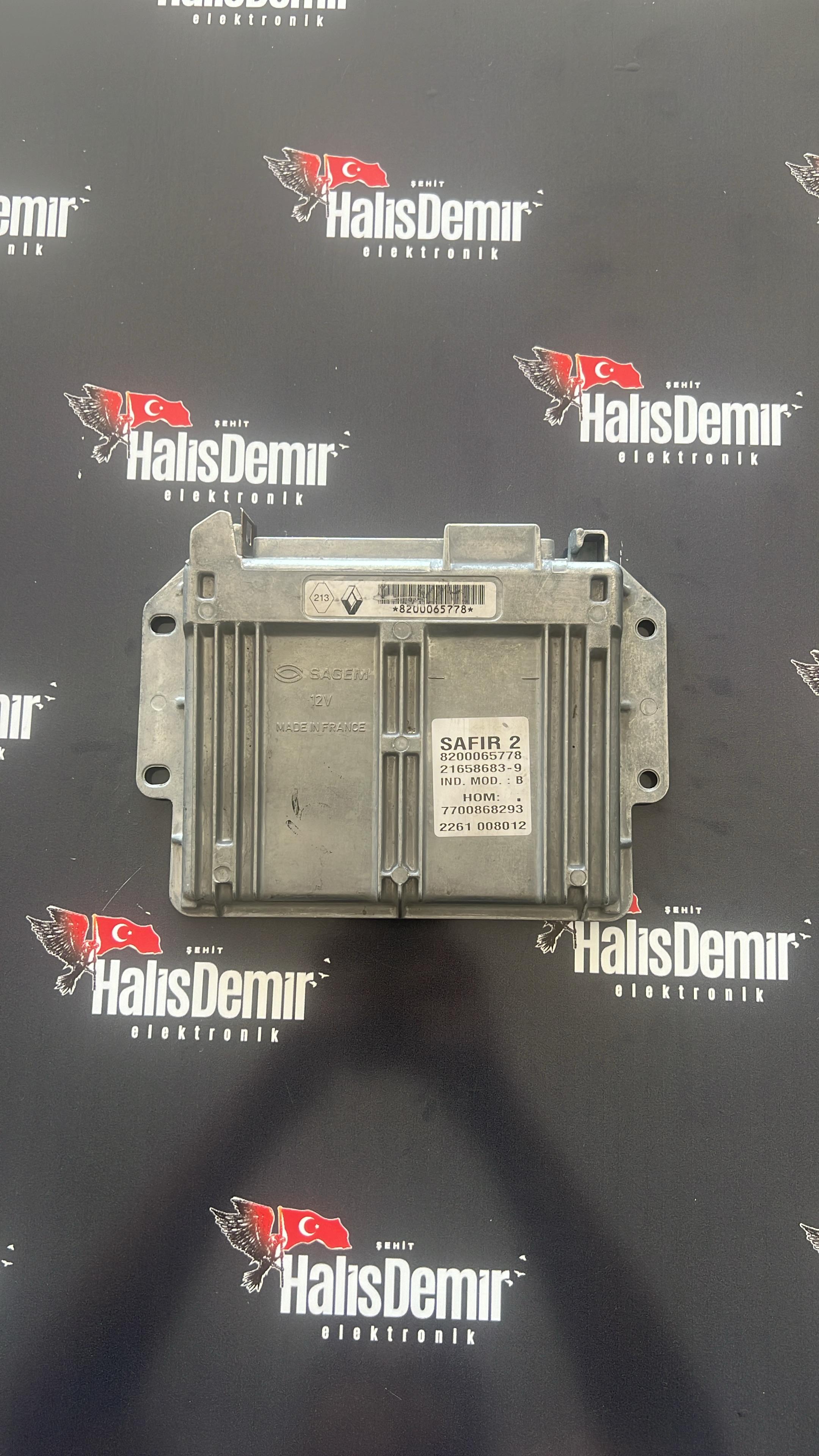 Renault Clio Kango 1.2 Sagem 8200065778 - 7700868293 - 21658683-9 - SAFIR 2 - SAFİR2