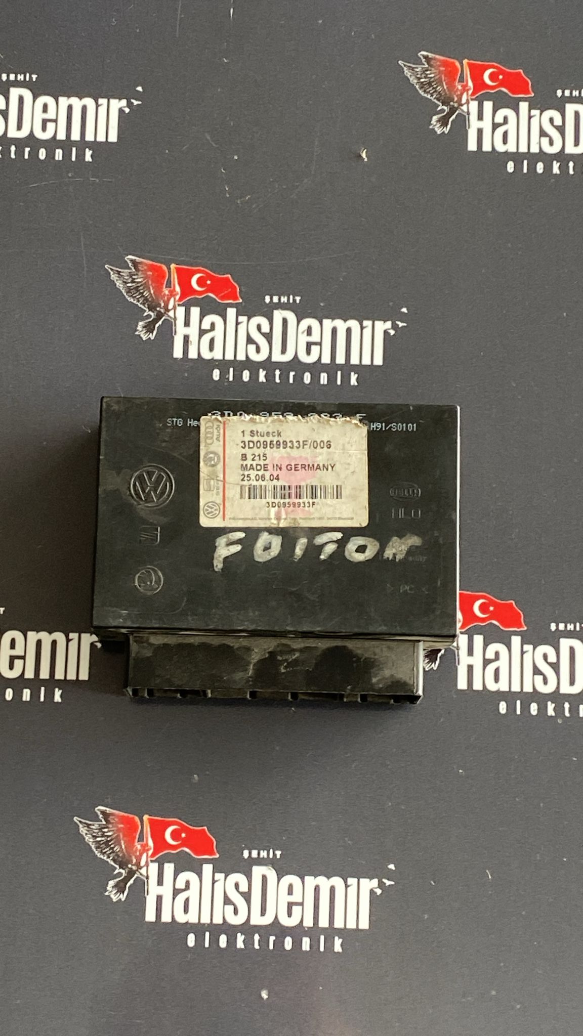 VOLKSWAGEN PHAETON KONFOR/KONFOR MODÜLÜ 3D0959933