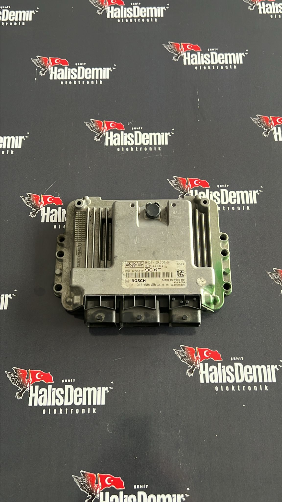 ford focus 1.6 2007 0281015608 9M51-12A650-BF MOTOR BEYNİ